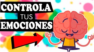 ¿Cómo CONTROLAR las EMOCIONES  8 TÉCNICAS de AUTOCONTROL  Psicología en 5 minutos Ψ [upl. by Fairlie]