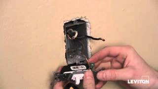 Leviton Light Switch Installation [upl. by Hnad]