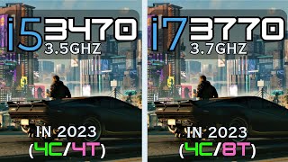 i5 3470 vs i7 3770 Tested in 12 Games  1080p [upl. by Gardal]