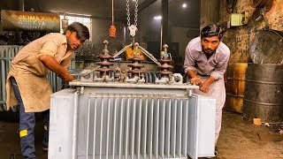 Talented Boys Build 700 KVA Power Transformer [upl. by Omari]