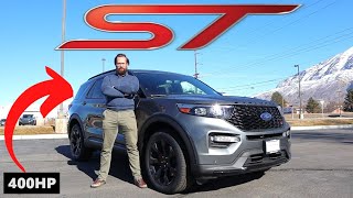 2024 Ford Explorer ST 400 Horsepower Mom Car [upl. by Nomla]