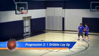 Basketball Lay Up Drills  3 Lay Up Progressions For Beginners [upl. by Reld]