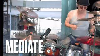 Mediate  INXS 80s Video Drum Cover [upl. by Martynne]