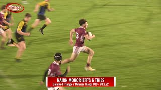 NAIRN MONCRIEFFS 6 TRIES FOR GALA RED TRIANGLE  28922 [upl. by Latona]