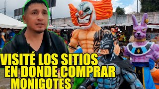 AÑOS VIEJOS EN QUITO ECUADOR ¿DONDE COMPRAR FUI A DISTINTOS PUNTOS DE VENTA DE MONIGOTES [upl. by Nangatrad]