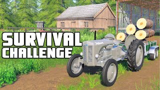 STARTING WITH NO MONEY 0  Survival Challenge  Episode 1 [upl. by Leonanie]