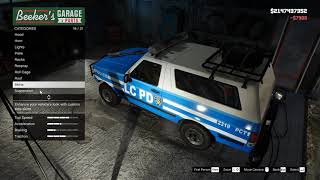 GTA V  LCPD Riata Retro showcase [upl. by Aivato749]