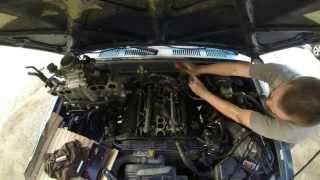 Toyota V6 manifold and valve cover removal time lapse [upl. by Ramu]