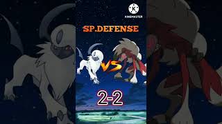 absol vs lycanroc 🤯  who will win [upl. by Dido]