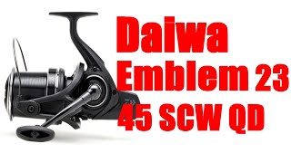 Daiwa Emblem 45 SCW QD 2023 ГОД [upl. by Jaye538]