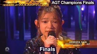 Angelica Hale sings Impossible AMAZING AGAIN  Americas Got Talent Champions Finals AGT [upl. by Heimlich]