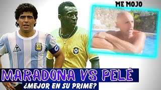 MARADONA vs PELÉ ¿QUIÉN FUE MEJOR EN SU PRIME DOS GENIOS FRENTE A FRENTE ME MOJO COMO SIEMPRE [upl. by Purcell]