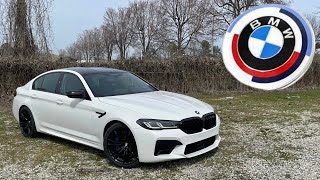 F90 BMW M5 Competition POV Start Up Test Drive Walkaround and Review [upl. by Strage914]