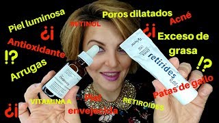 ¿Retinoides Retinol Acido retinoico Tratamiento y cuidado facial OrdinaryRetirides [upl. by Lazaruk]