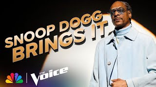 Coach Snoop Doggs Huge Heart Has Everyone Falling in Love  The Voice  NBC [upl. by Elmer]