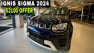 Ignis Sigma 2024  53000 discount 😍  Nexa udhampur call us on 8493094082 ignis [upl. by Morissa273]