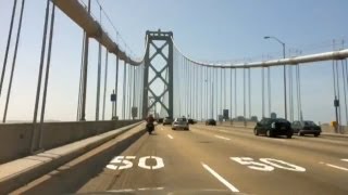 Time Lapse Driving Across the Old Oakland Bay Bridge to San Francisco and Back [upl. by Estas]