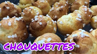 🍎❤️ CHOUQUETTES SIMPLES PRÊTES EN 30 MINUTESRECETTE DE BOULANGERIE [upl. by Lucey]