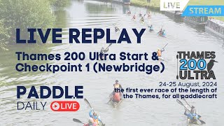 Thames 200 Ultra 2024 1 Race Start [upl. by Freda]