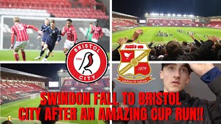 Swindon fall to Bristol City after an amazing cup run  Bristol City Vs Swindon Town [upl. by Kirsten]