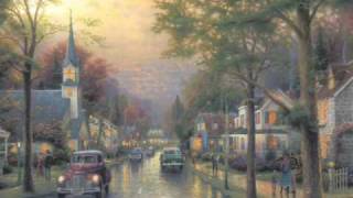 Thomas Kinkade Painter of light  Beautiful quotseasons changequot collection 24 paintings [upl. by Wolfort619]