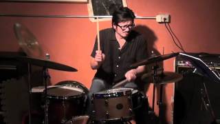 Tamaya Honda drums solo  the Foxhole [upl. by Airdnaxela744]