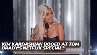 Kim Kardashian Met with Resounding Boos at Tom Brady’s Greatest Roast Of All Time Netflix Special [upl. by Hengel]