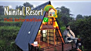 Resort in Nainital 🏡  sky cabin  treehouse [upl. by Suchta]