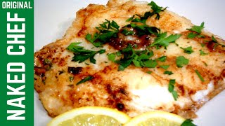 PAN FRIED FISH in Lemon amp Butter  Quick amp easy how to recipe [upl. by Aynuat]