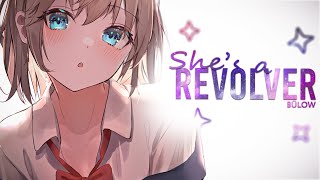 Nightcore ➥ Revolver  bülow Lyrics [upl. by Ymarej]