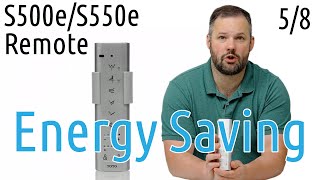 TOTO S550e Remote  5 Energy Saving  Auto Energy Saver Time Saver [upl. by Irrej969]