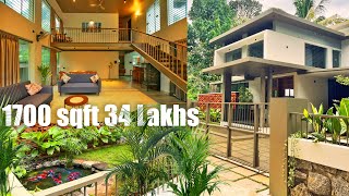 65 സെന്റിൽ ഒരു കുളവും 1700 Sq ft വീടും [upl. by Ttennaej822]