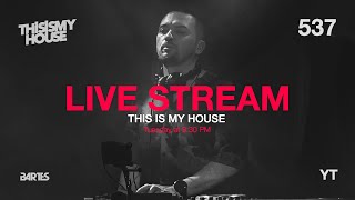 This Is My House by Bartes 537  House amp Melodic LIVE SET [upl. by Anirahc680]