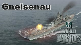 World of Warships Gneisenau Brawling Like A Boss [upl. by Iloj485]