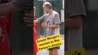 Arsene Wenger’s reaction to Ray Parlour’s divorce🔴🤣 footballstory football arsenal [upl. by Akili]