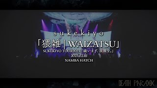 sukekiyo 「猥雑  Waizatsu」LIVE HD EspEng Sub [upl. by Spike]