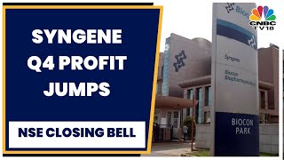 Syngene International Q4  Net Profit Jumps 21 To YoY At ₹179 Crore  Jonathan Hunt Exclusive [upl. by Buskus258]