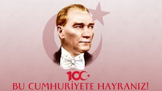 🇹🇷 Bu cumhuriyete hayranız Cumhuriyetimizin 100 yılı kutlu olsun 29ekimcumhuriyetbayrami [upl. by Lizzie]