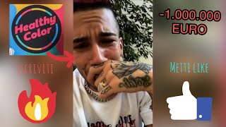 SFERA EBBASTA FALLITO IL SUO RISTORANTE quotHEALTY COLORquot CON OLTRE UN MILIONE DI EURO DI PERDITE [upl. by Oalsecnew]