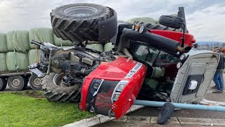 Everyone Should See This VideoHeavy Tractors Vs Smart Equipment John Deere Stuck In The Mud [upl. by Leontine]