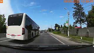 Driving from Otopeni Henri Coanda International Airport to Brasov  Otopeni Aeroport la Brasov [upl. by Amoihc832]