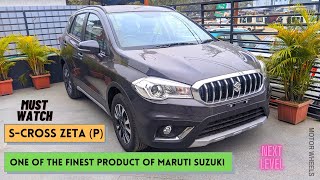 Maruti Suzuki Scross Zeta 2021 Smart Hybrid  Complete walk around  Motor Wheels  Aman Sharma [upl. by Ragland]