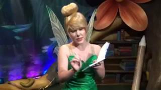 Tinkerbell meet and greet at Disney Magic Kingdom [upl. by Adnahsed529]