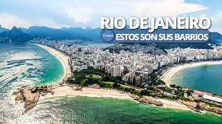 COMO ES RIO DE JANEIRO RIO PARA TURISTAS MAPA DE LA CIUDAD SABES COMO ES RIO [upl. by Noreg]