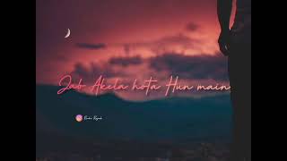 Beeti Baatein yaad aati hai💔💔HINDI SONG whatsapp status [upl. by Molahs]