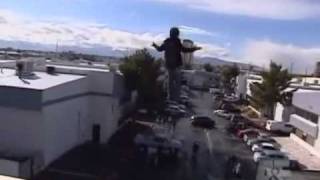 Criss Angel  Mindfreak  Flying one 2 another building uploaded by streeetboyavi [upl. by Ahsirahc]