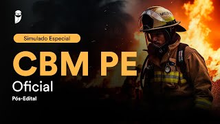 Simulado Especial CBM PE  Oficial  PósEdital  Correção [upl. by Annoda]