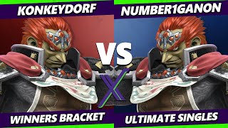 SX 517  KonkeyDorf Ganondorf Vs number1ganon Ganondorf Smash Ultimate  SSBU [upl. by Jilleen440]