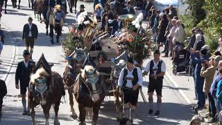 Michaeli  Ritt in Inzell  Oberbayern  Chiemgau 2024 [upl. by Ardua643]