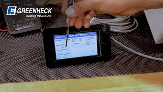 Greenheck  Overhead Fans Advanced Touchscreen Software Overview [upl. by Enetsirhc251]